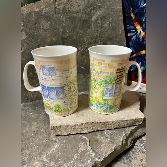 Made in Britain Pair of Fine Bone China Mugs - Picture 6 of 8